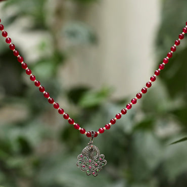 Krishnacraft peacock pendent mala