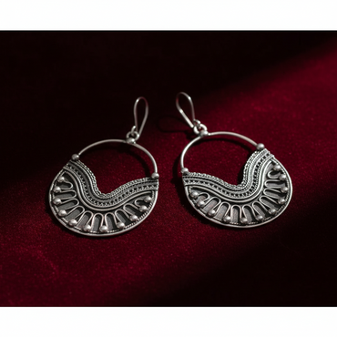 Krishnacrafts Chandrika oxidized earring