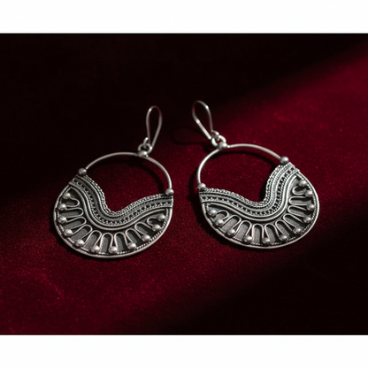 Krishnacrafts Chandrika oxidized earring