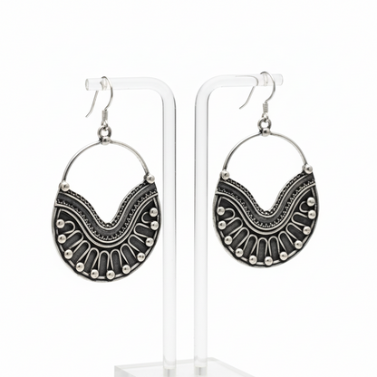 Krishnacrafts Chandrika oxidized earring