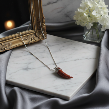 Krishnacrafts Crimson Claw pendent