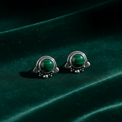 Krishnacrafts Earring with green fancy stone